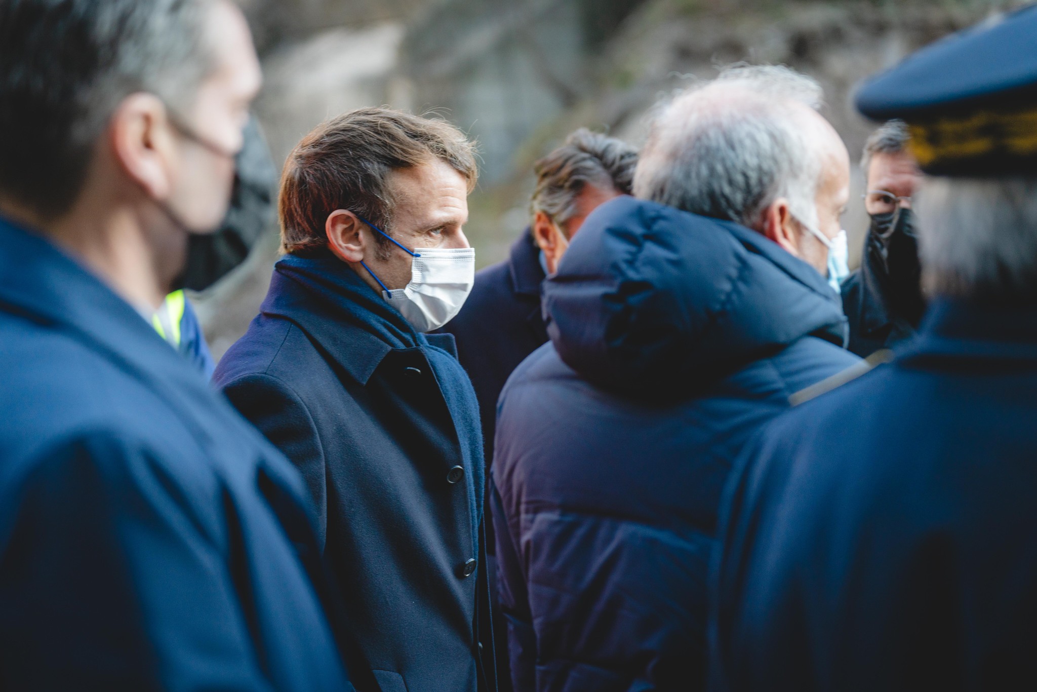 Déplacement du Président de la République Emmanuel Macron à Nice et Tende — photo 10