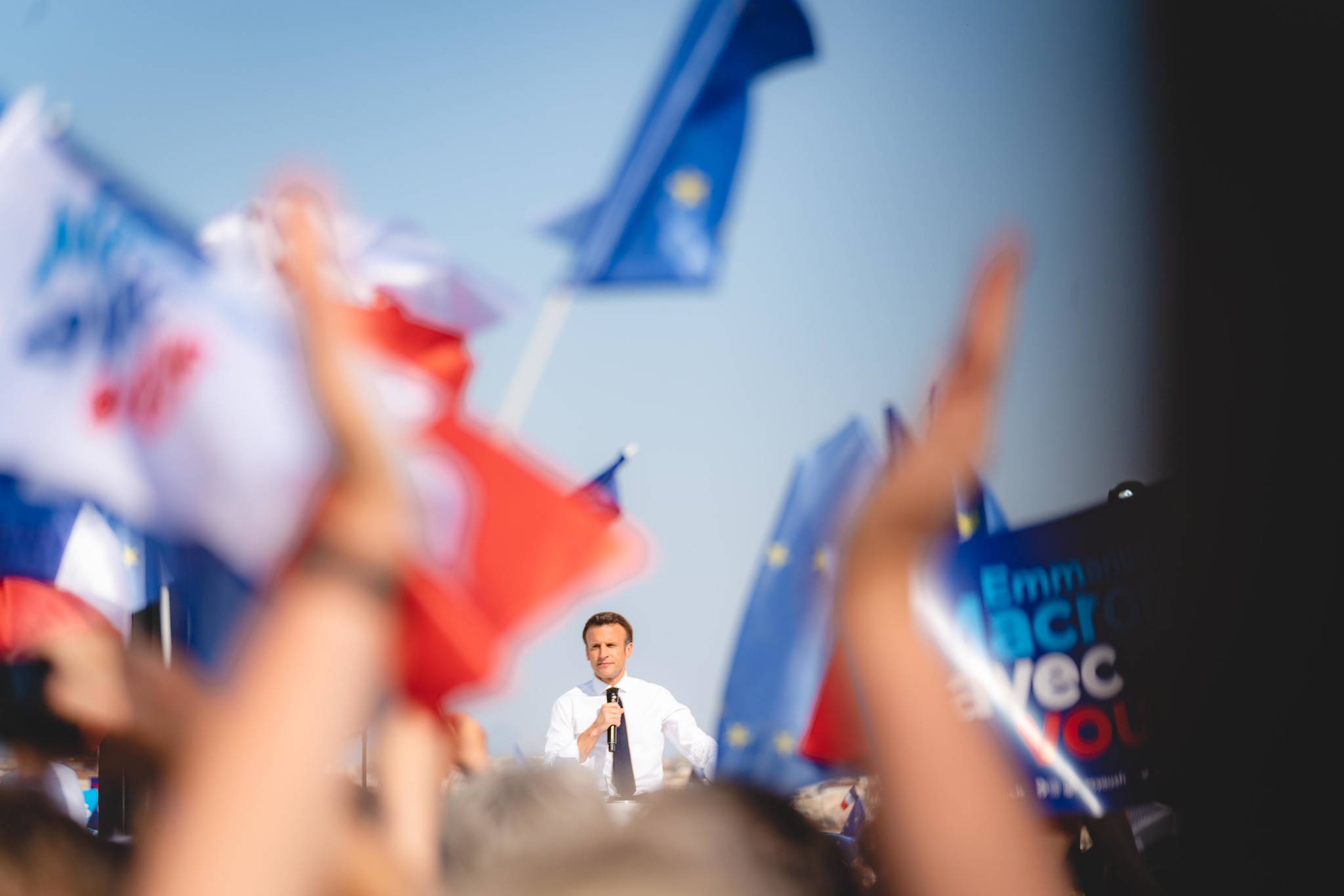 Réunion publique d’Emmanuel Macron à Marseille — photo 2