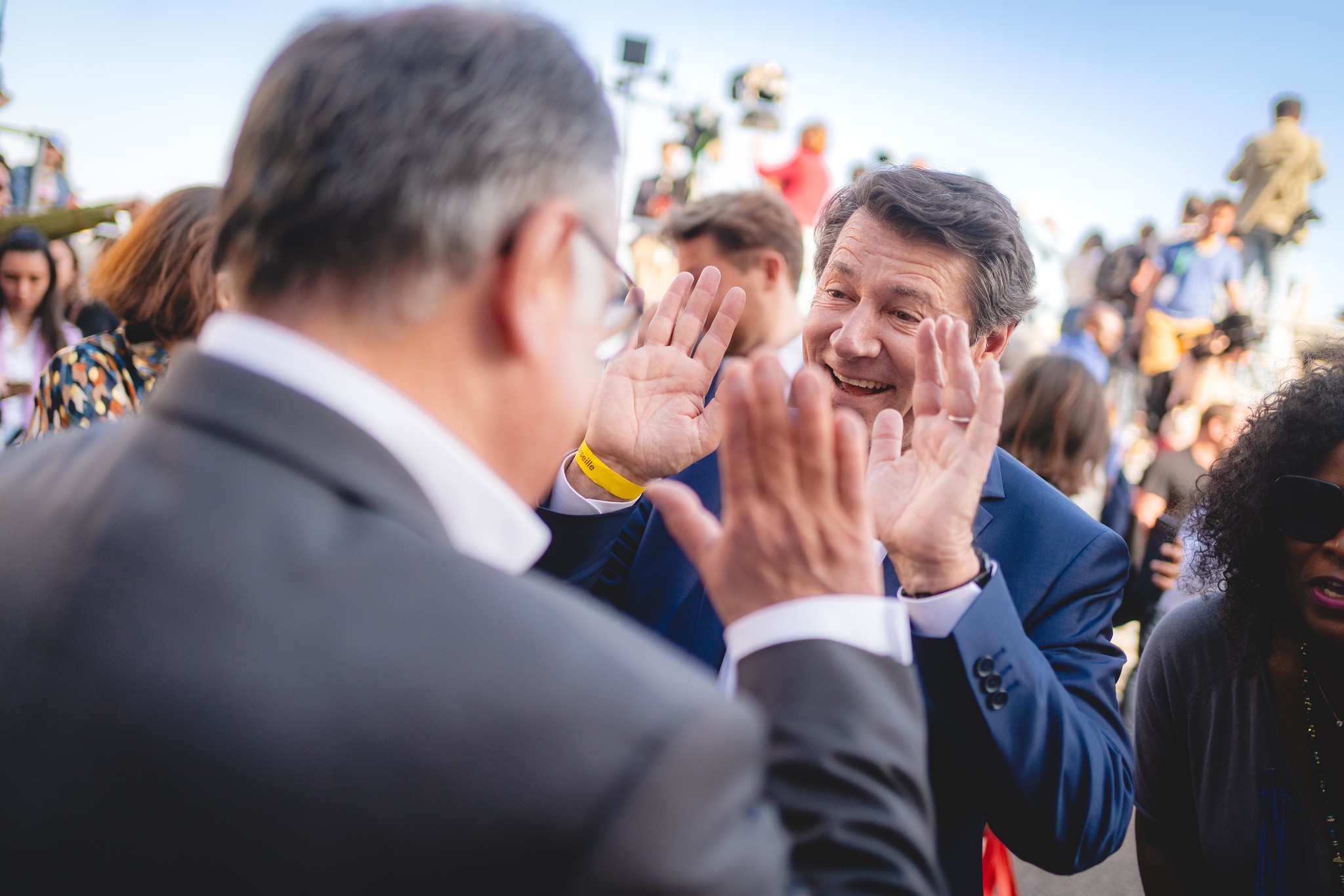 Réunion publique d’Emmanuel Macron à Marseille — photo 9