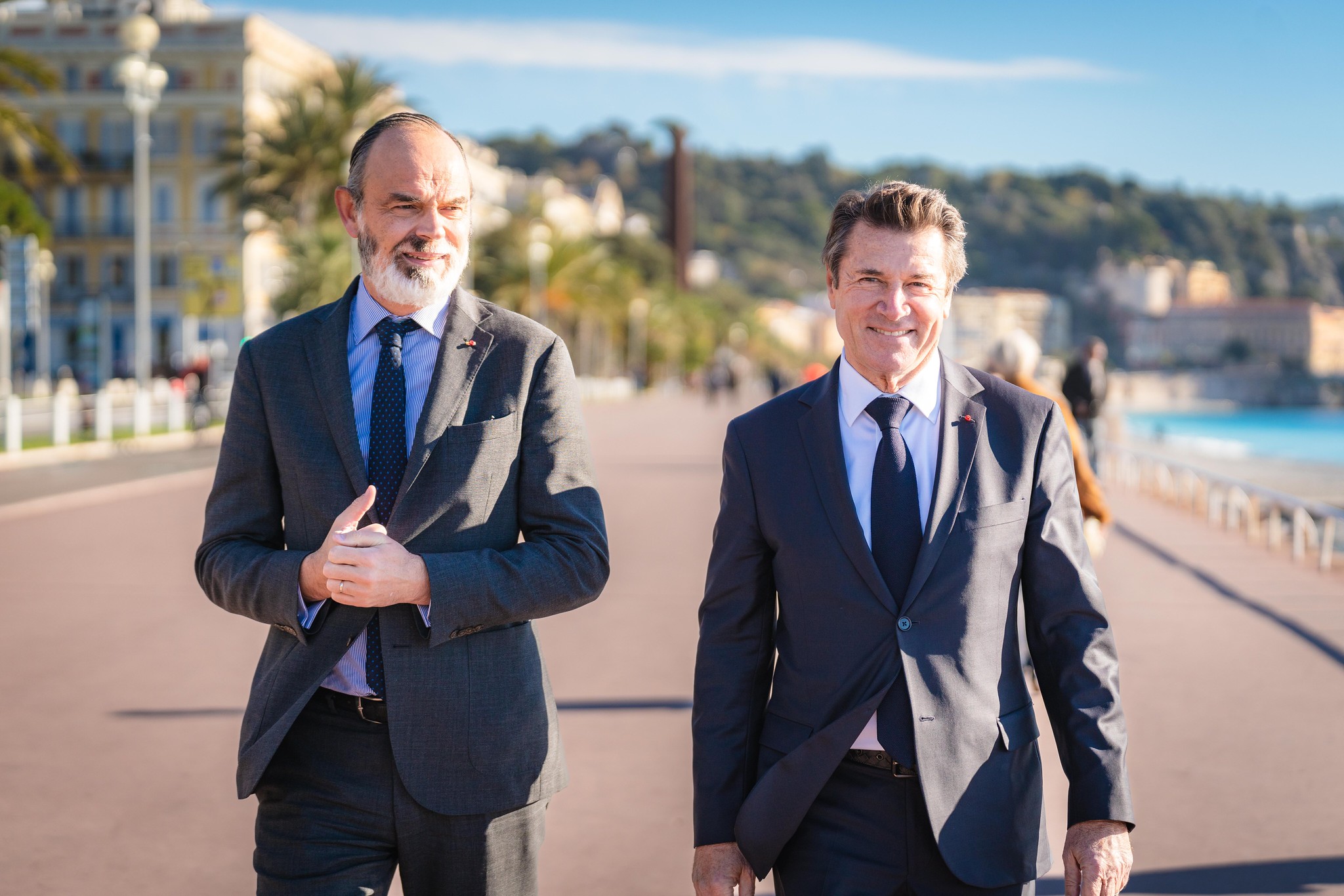 Réunion publique de Christian Estrosi et Edouard Philippe à Nice — photo 1